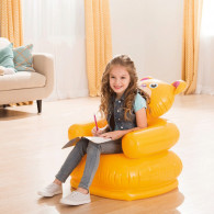 Fauteuil Gonflable Enfant Intex Happy Animal Ourson- Multi couleur
