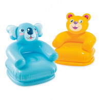 Fauteuil Gonflable Enfant Intex Happy Animal Ourson- Multi couleur