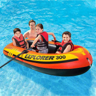 Bateau Gonflable Intex Explorer 300 58332NP - Orange Bateau Gonflable Intex Explorer 300 58332NP - Orange