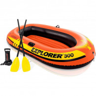 Bateau Gonflable Intex Explorer 300 58332NP - Orange Bateau Gonflable Intex Explorer 300 58332NP - Orange
