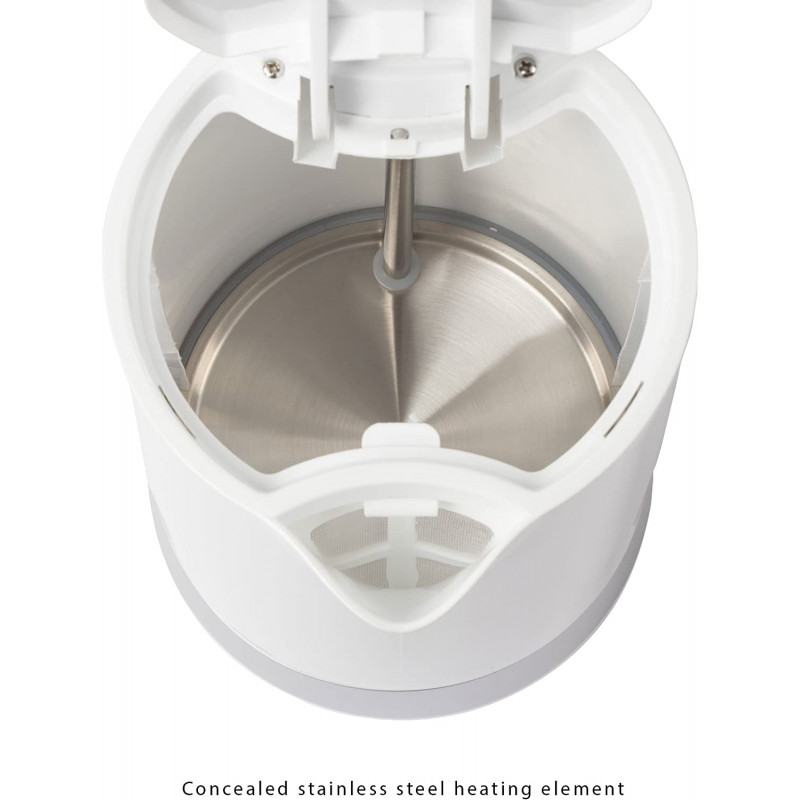 Bouilloire Électrique Sans Fil Clatronic WK3452 1.8L 2200W - Blanc