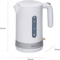 Bouilloire Électrique Sans Fil Clatronic WK3452 1.8L 2200W - Blanc