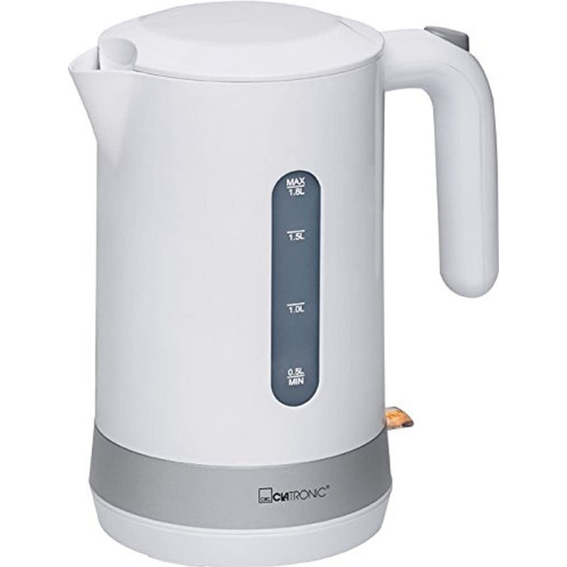 Bouilloire Électrique Sans Fil Clatronic WK3452 1.8L 2200W - Blanc