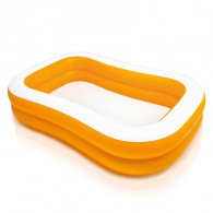 Piscine rectangulaire Intex Abricot 57181NP- Orange