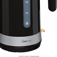 Bouilloire Électrique Sans Fil Clatronic WK3452 1.8L 2200W - Noir