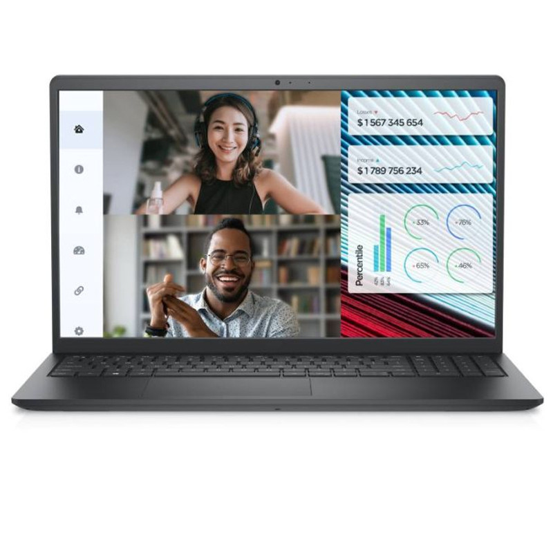 Pc Portable DELL Vostro 3520 i7 12Gén 24 Go 512Go SSD - Noir