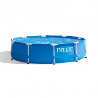 Piscine Tubulaire Métal Intex Frame Ronde 3.05 x 0.76 m - Bleu