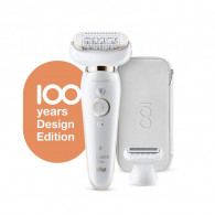 Epilateur Wet & Dry Braun série 9 Blanc (MBSES9F)