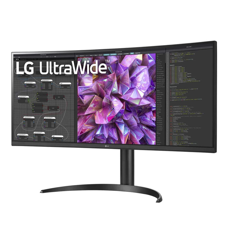 Ecran Incurvé LG 34WQ75C UltraWide 34'' 21:9  QHD 60 Hz - Noir