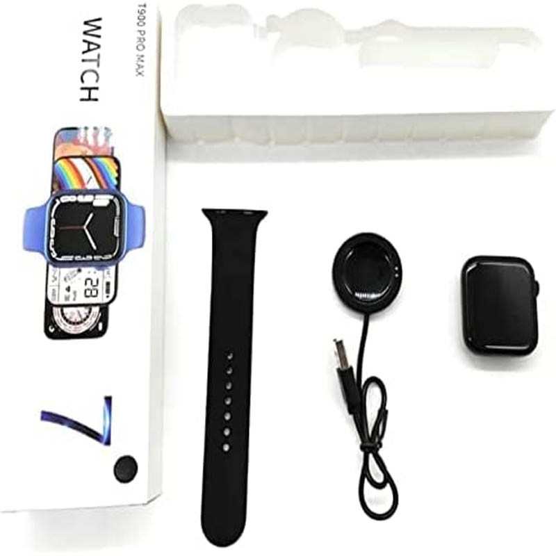 Montre Connectée Sport T900 Pro Max - Noir