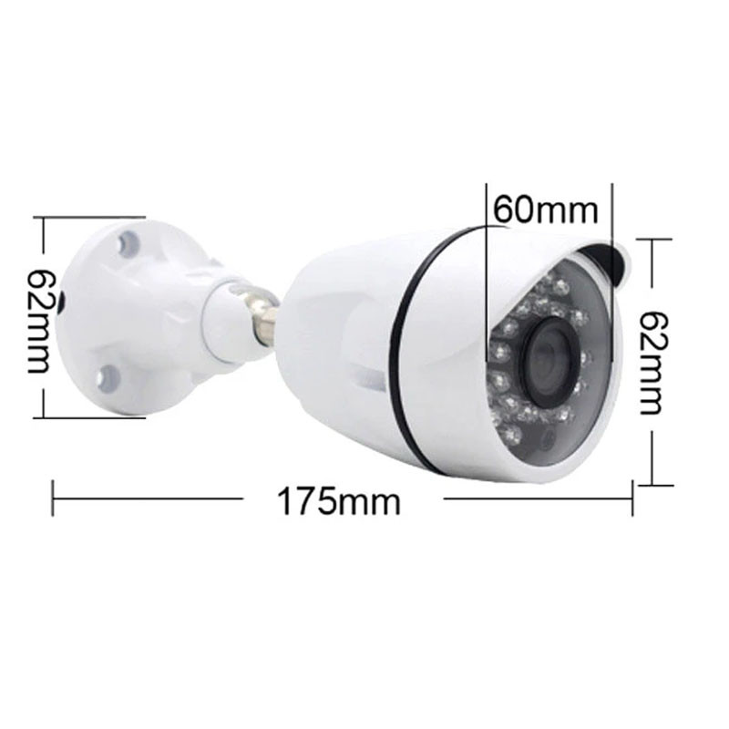 Caméra De Surveillance Extérieur ADH 580 4MP - Blanc