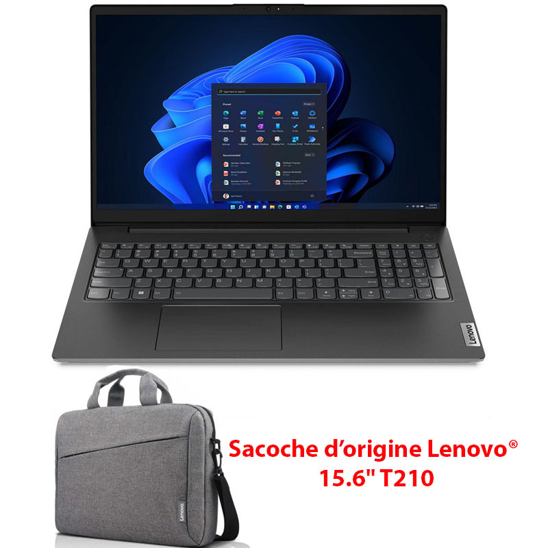 Pc Portable Lenovo V15 G3 IAP i3 Gén12 4Go 256Go SSD - Noir