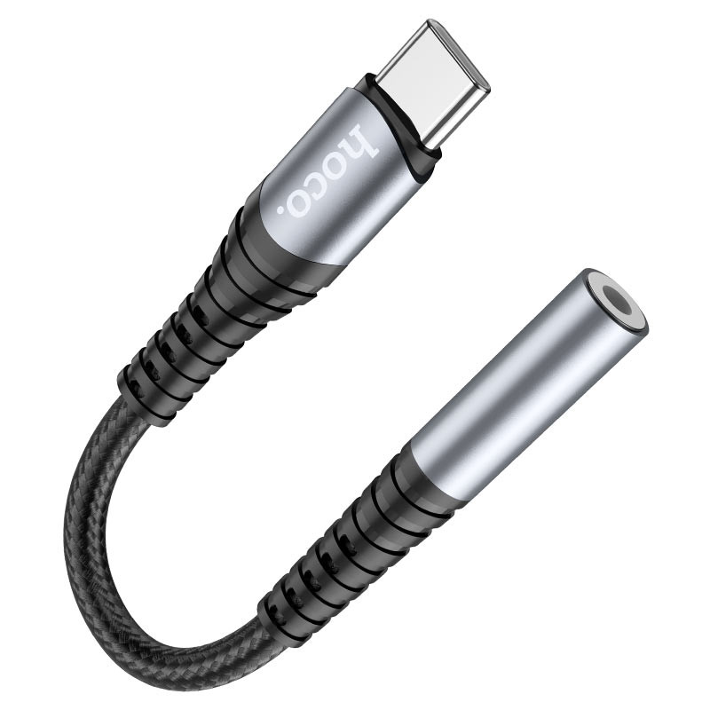 Adaptateur Hoco LS33 Type-C vers Jack - Noir