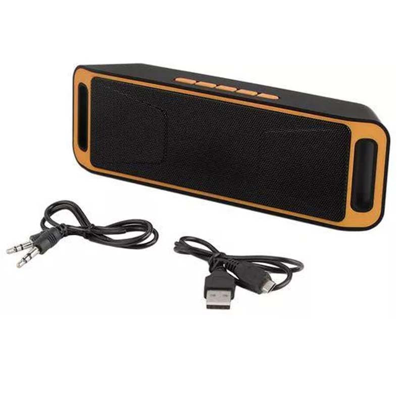 Haut Parleur Bluetooth Wireless A2DP - Orange