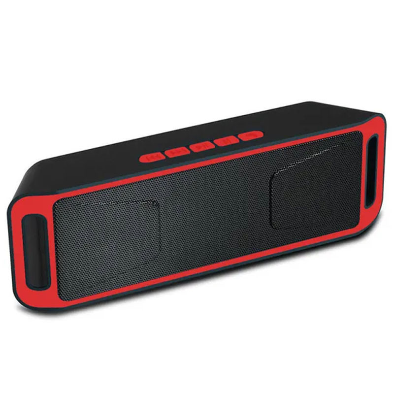 Haut Parleur Bluetooth Wireless A2DP - Rouge