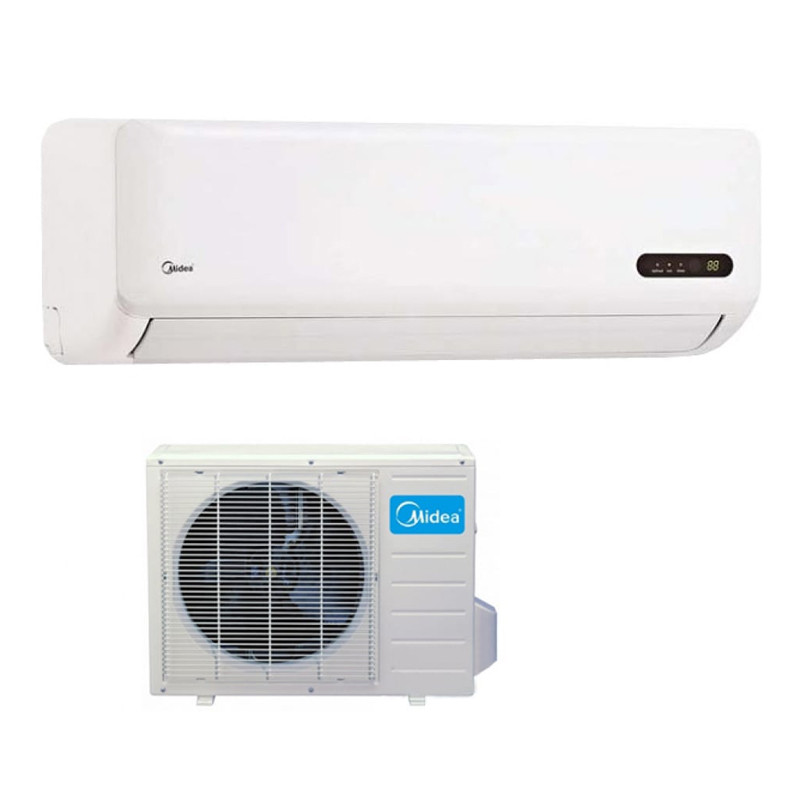 Climatiseur Midea 9000 BTU Inverter Chaud & Froid - Blanc