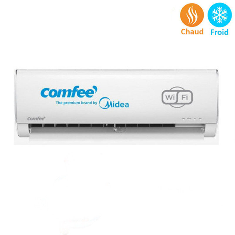 Climatiseur Comfee Chaud Froid 9000 BTU ON/OFF Smart Blanc