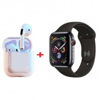 Montre Connectée W26 Pro Max Série 8 + Airpods + 2 Ceintures - Noir Montre Connectée W26 Pro Max Série 8 + Airpods + 2 Ceintures - Noir