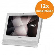 Pc De Bureau Tout-en-un MSI Celeron 5250U 4Go 256 Go SSD (PRO16T10M002XEU-W)