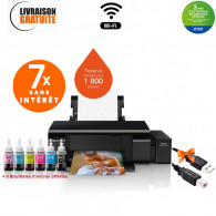 Imprimante Epson L805 à réservoir intégré  Wifi - (C11CE86402)