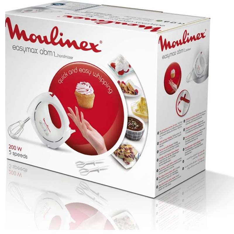 Batteur MOULINEX HM2501B1 200W - Blanc