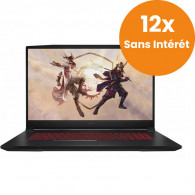 Pc Portable MSI Katana GF66 i5 12Gén 16Go 512Go SSD RTX 3050 4Go (9S7-158422-222)