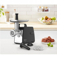 Hachoir à Viande MOULINEX HV7 ME556810 2200W - Inox & Noir