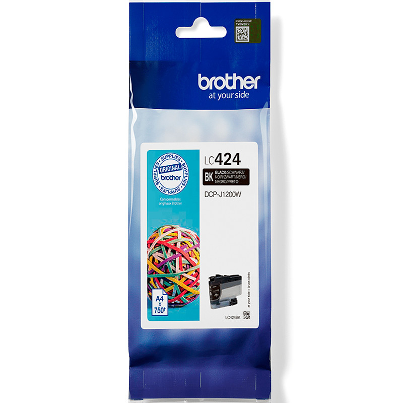 Cartouche D'encre Brother LC424BK 750P - Noir