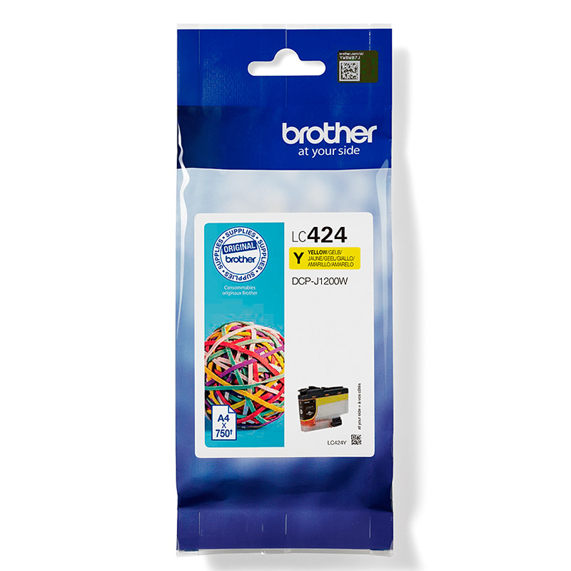 Cartouche D'encre Brother LC424Y - Jaune