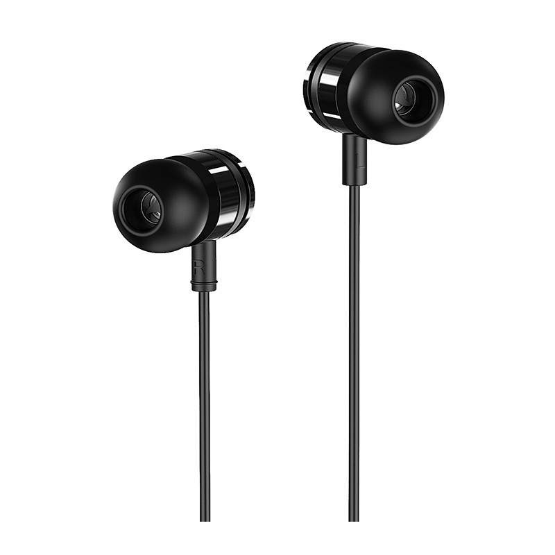 ECOUTEUR FILAIRE BOROFONE BM31 MYSTERIOUS 1.2M BLACK