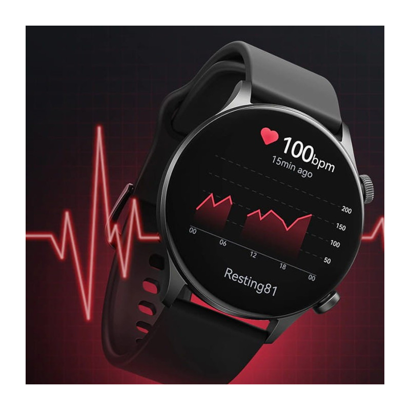 Montre Connectée Haylou Solar Plus RT3 Preto - Noir