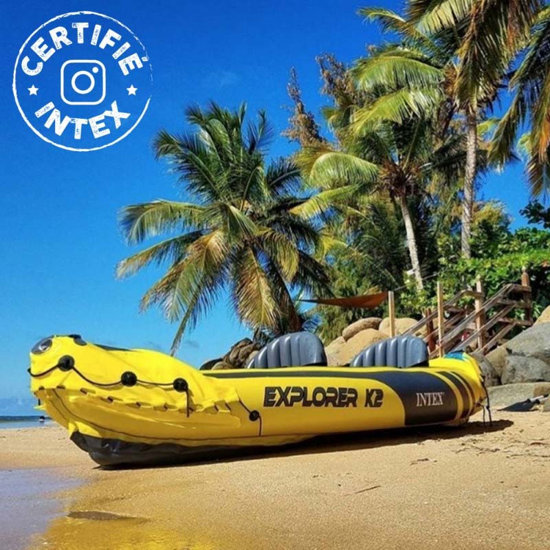 Kayak Explorer K2 Intex 68307NP - Jaune