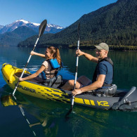 Kayak Explorer K2 Intex 68307NP - Jaune Kayak Explorer K2 Intex 68307NP - Jaune