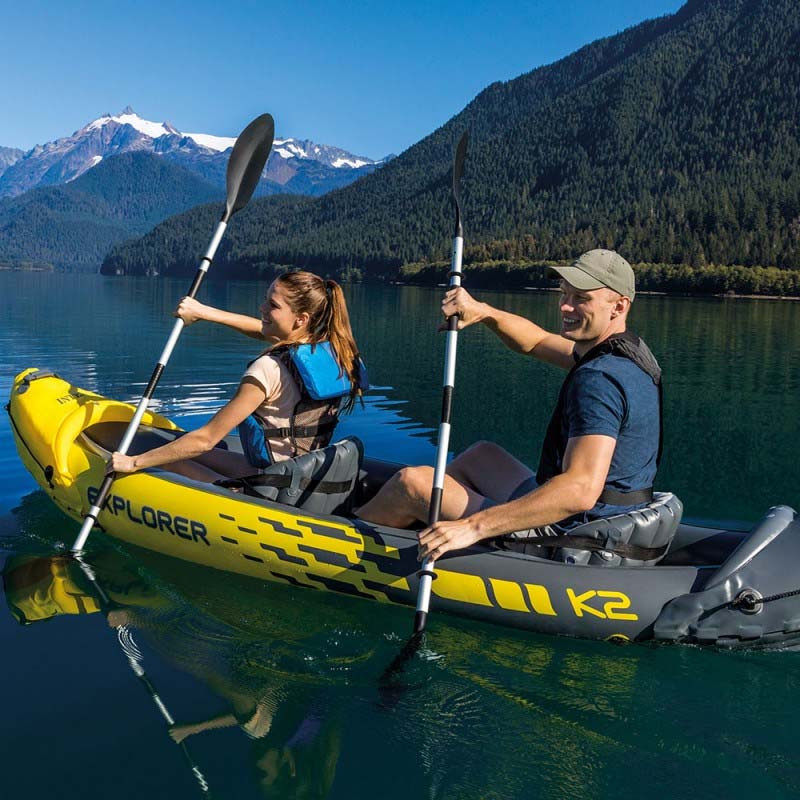 Kayak Explorer K2 Intex 68307NP - Jaune