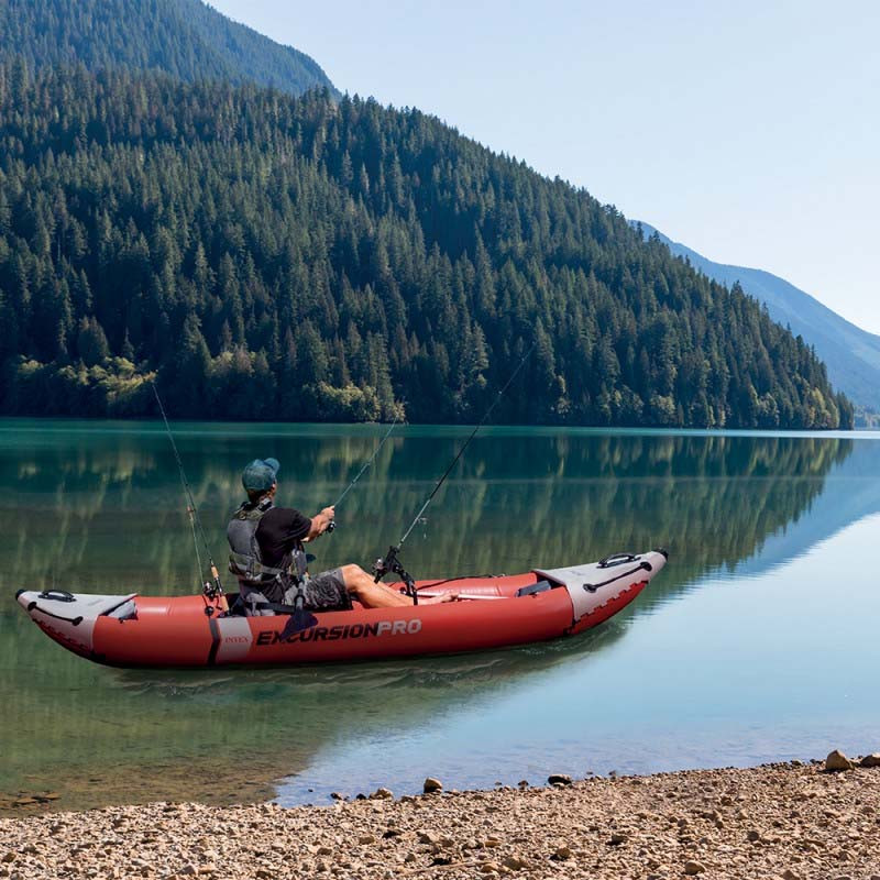 Canoë Excursion Pro K2 Intex 68309NP - Rouge