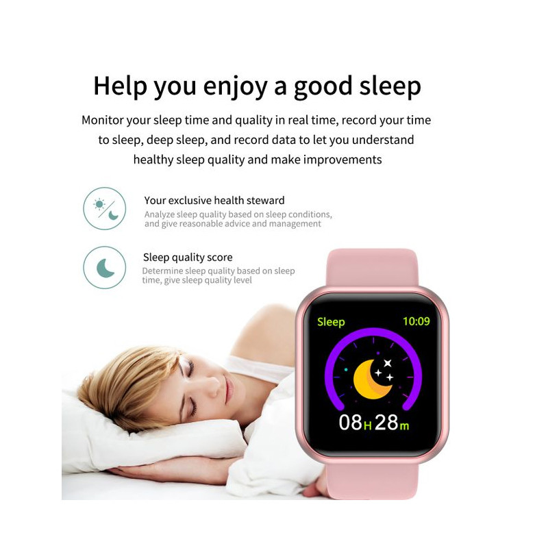 Bracelet Connectée  - Rose