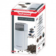 Moulin à Café Electrique Techwood TMC-884 160W - Blanc