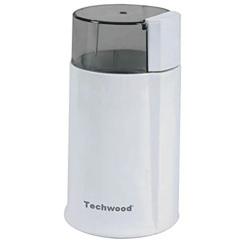 Moulin à Café Electrique Techwood TMC-884 160W - Blanc Moulin à Café Electrique Techwood TMC-884 160W - Blanc