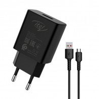 Chargeur Téléphone Itel + Cable U050IEA Black - Noir