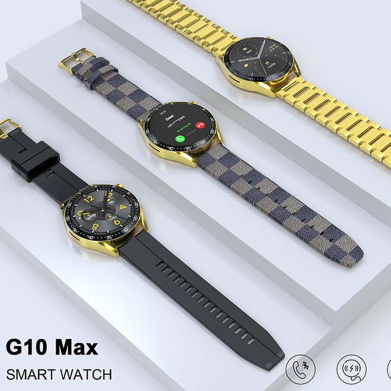 Montre Connectée Haino Teko G10 + 3 Ceinture - Noir