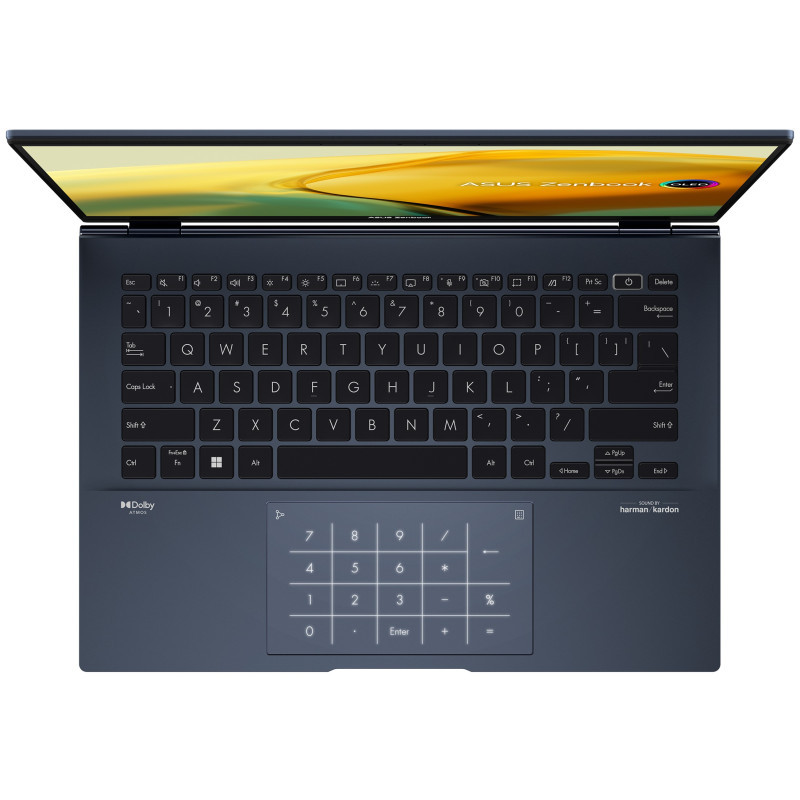 Pc Portable ASUS Zenbook UX3402 Oled I7 12Gén 16Go 512Go SSD Bleu (UX3402ZA-KM048W)