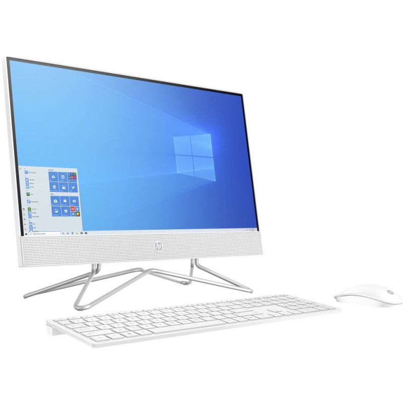 PC De Bureau all in one HP 22-dd2000nk AIO i5 12Gén 8Go 512Go - Blanc