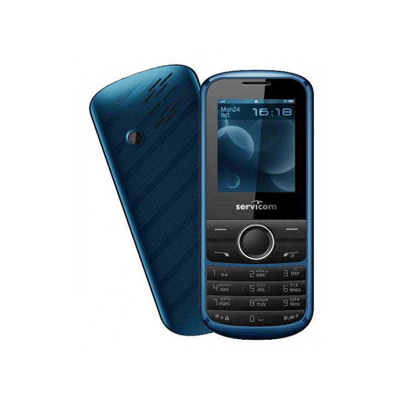 Portable Simple TÉLÉPHONE PORTABLE EASY DOUBLE SIM - Bleu