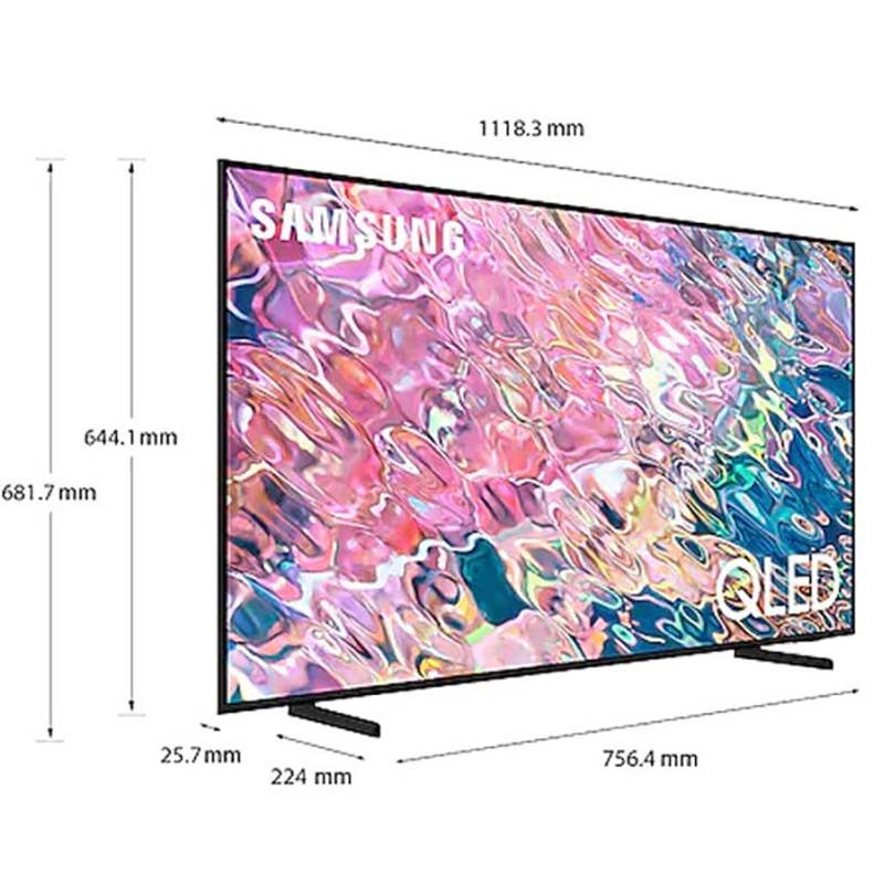 TV QLED Samsung Q60B 55" 4K - Noir