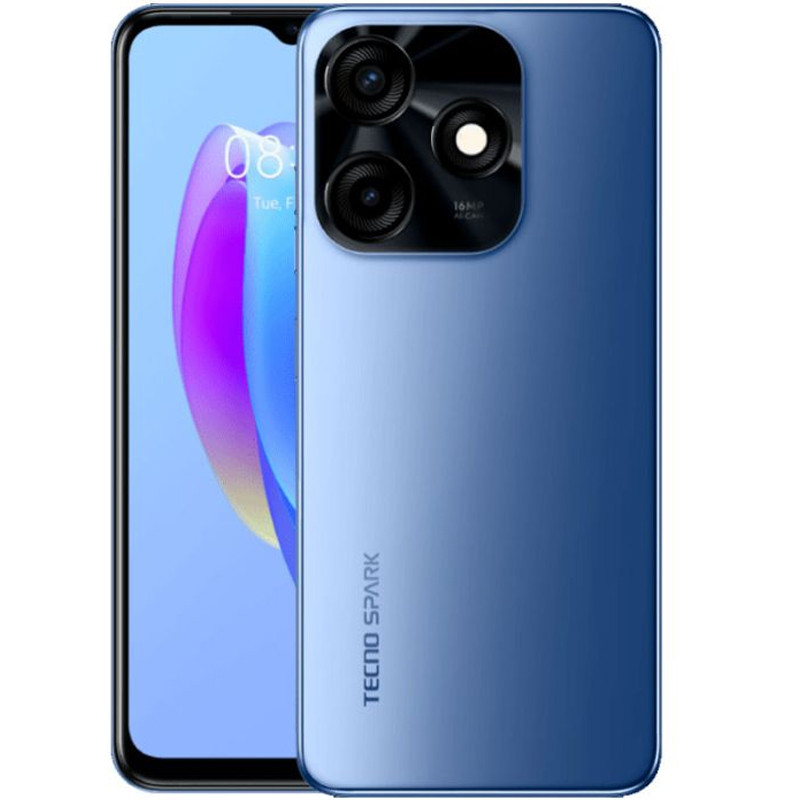 Smartphone Tecno Spark 10C 4Go 128Go Bleu Smartphone Tecno Spark 10C 4Go 128Go Bleu