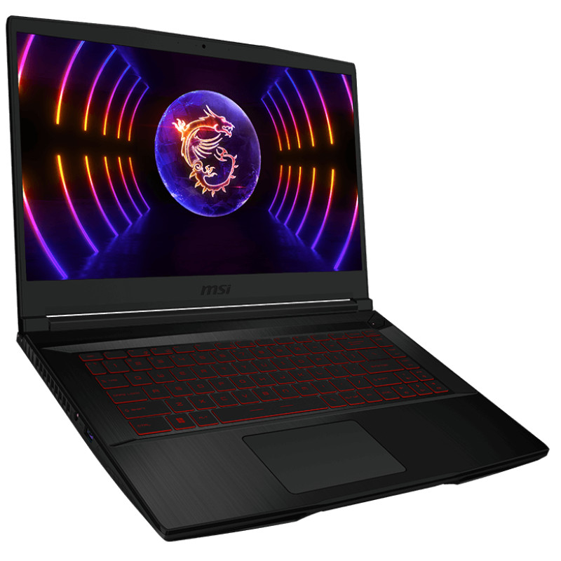 Pc Portable MSI Gaming GF 63 12UDX-213XFR i7 12Gén 512Go SSD Noir
