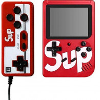 Game Box Avec Manette 500 Jeux - Rouge