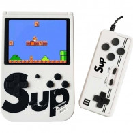 Game Box Avec Manette 500 Jeux - Blanc