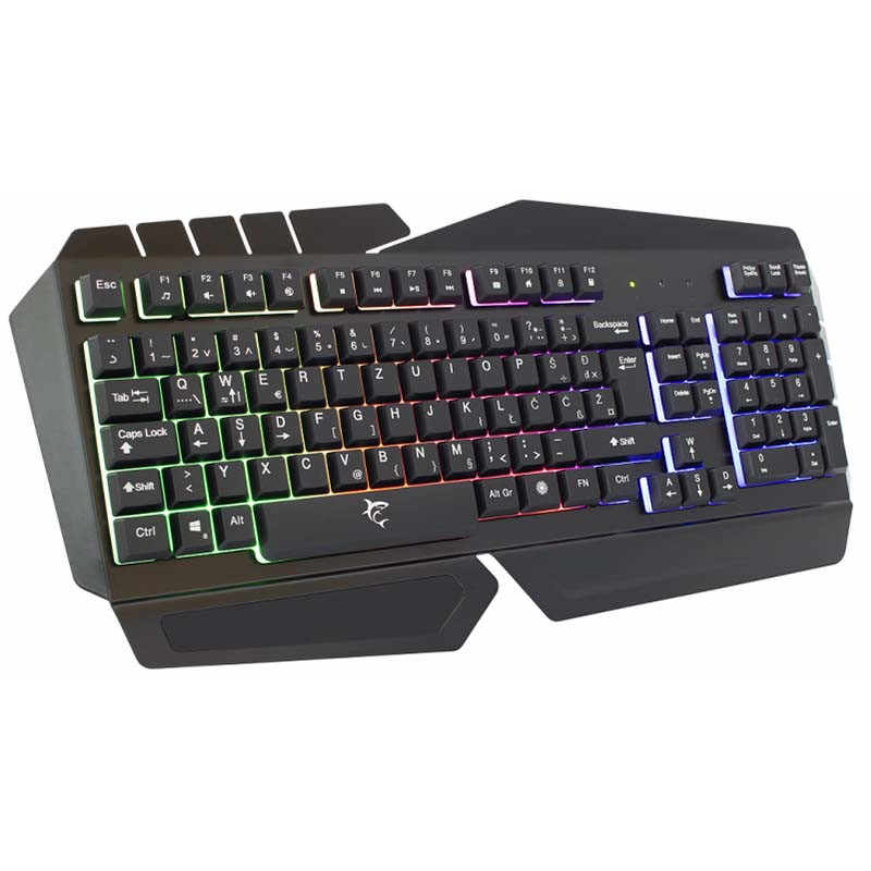 Clavier Gamer Mécanique White Shark GK-2104 Templier RVB - Noir