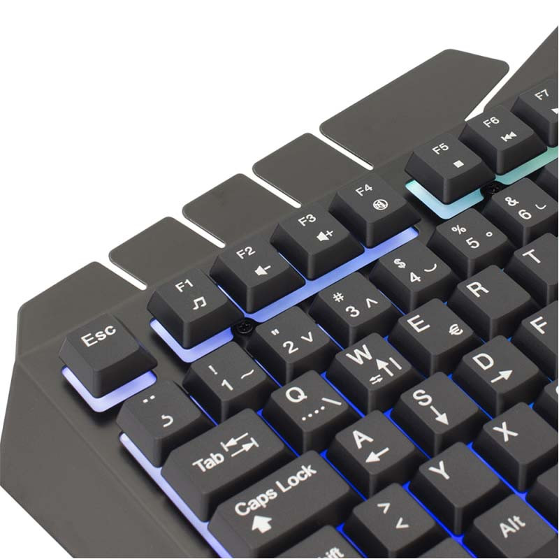 Clavier Gamer Mécanique White Shark GK-2104 Templier RVB - Noir